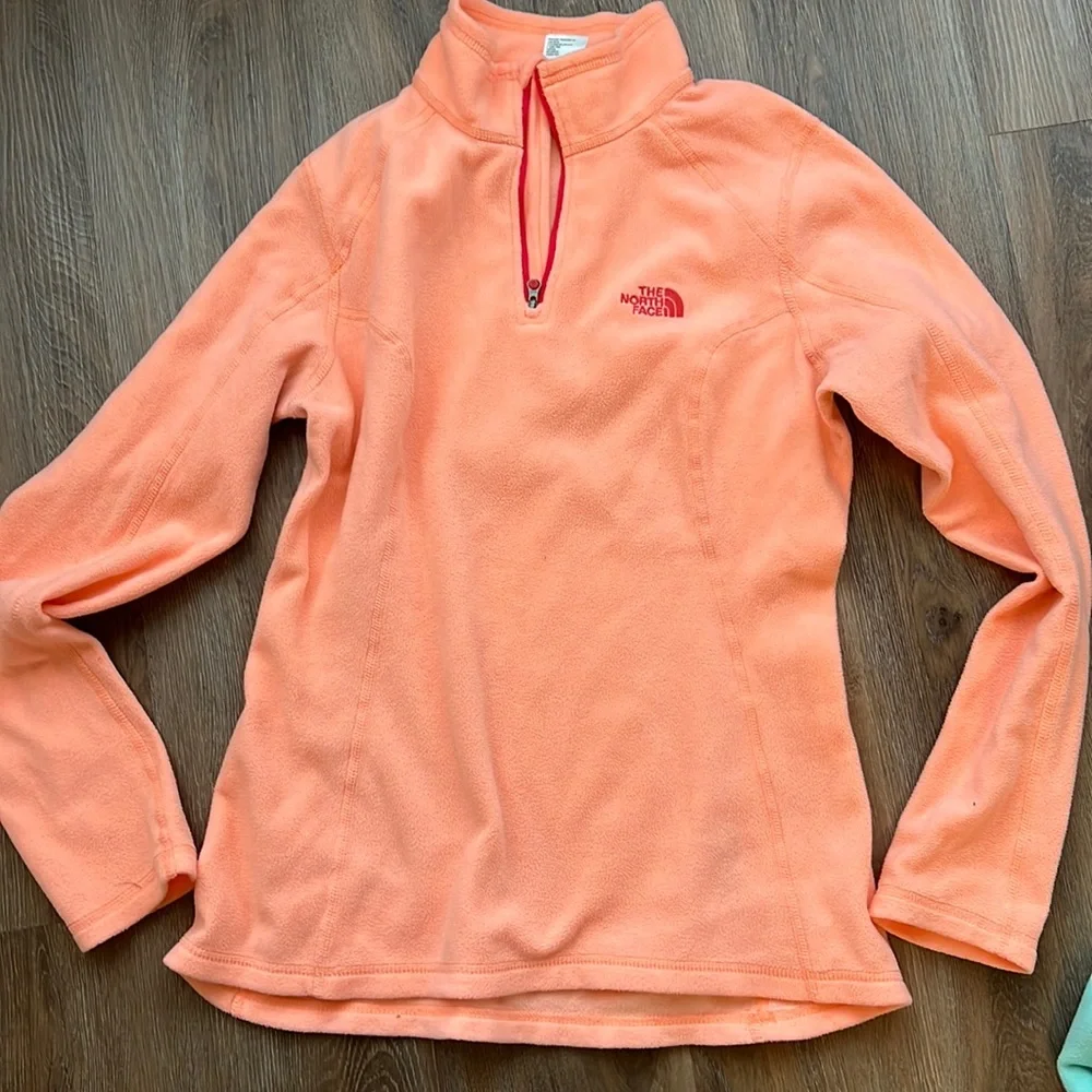 north face fleece quarter size small - Picture 1 of 2